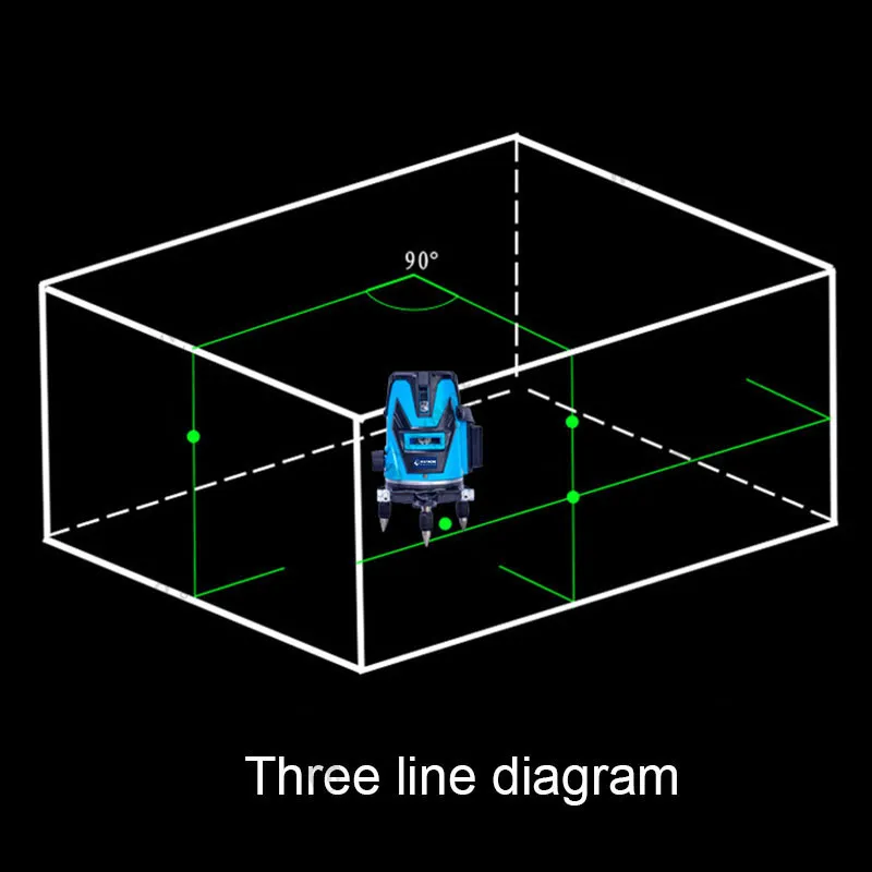 5 lines laser level