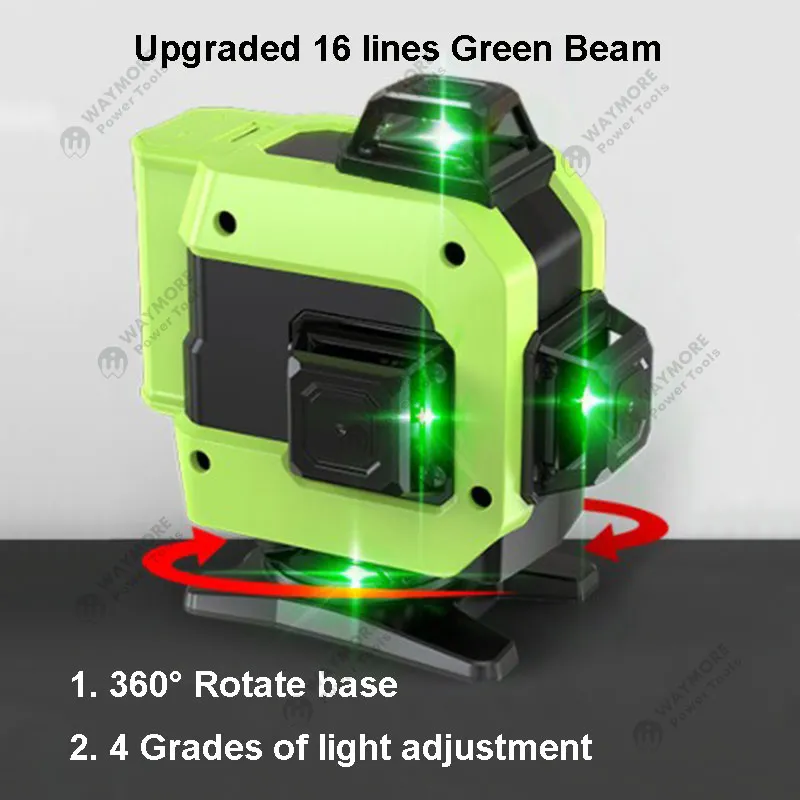 4d 16 lines laser level