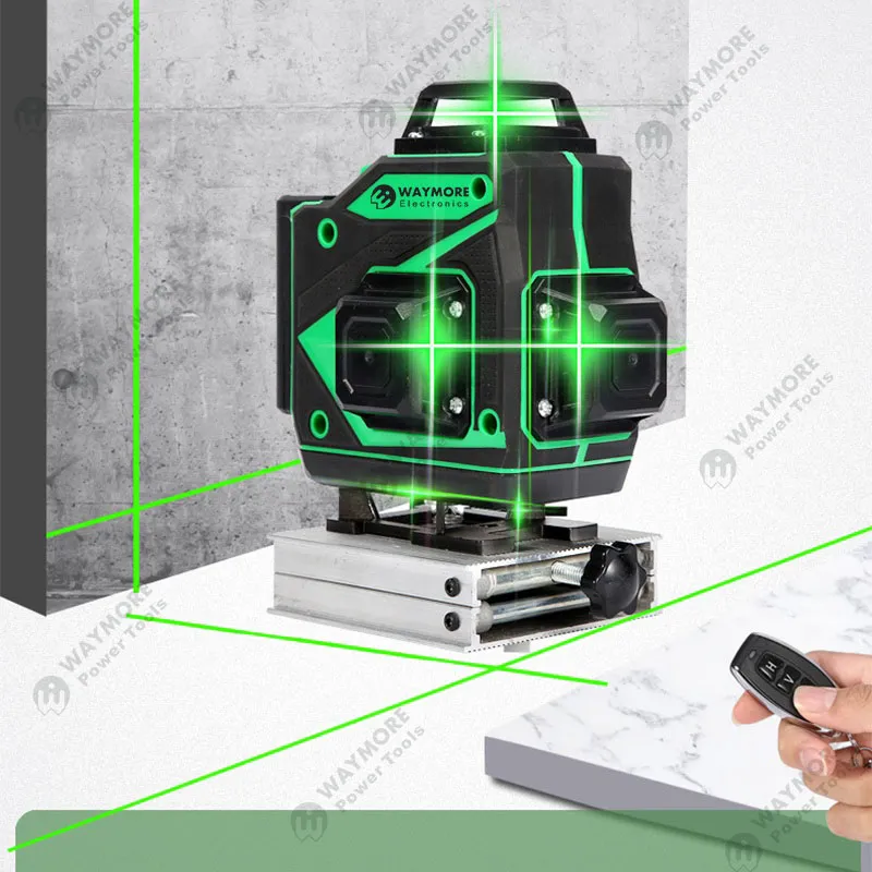 4D 16 خط مستوى الليزر