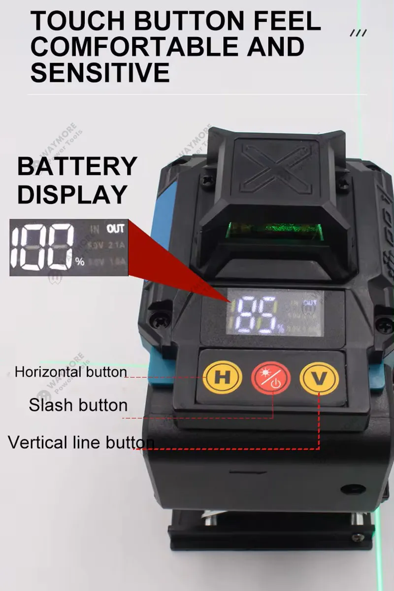 16 lines laser level