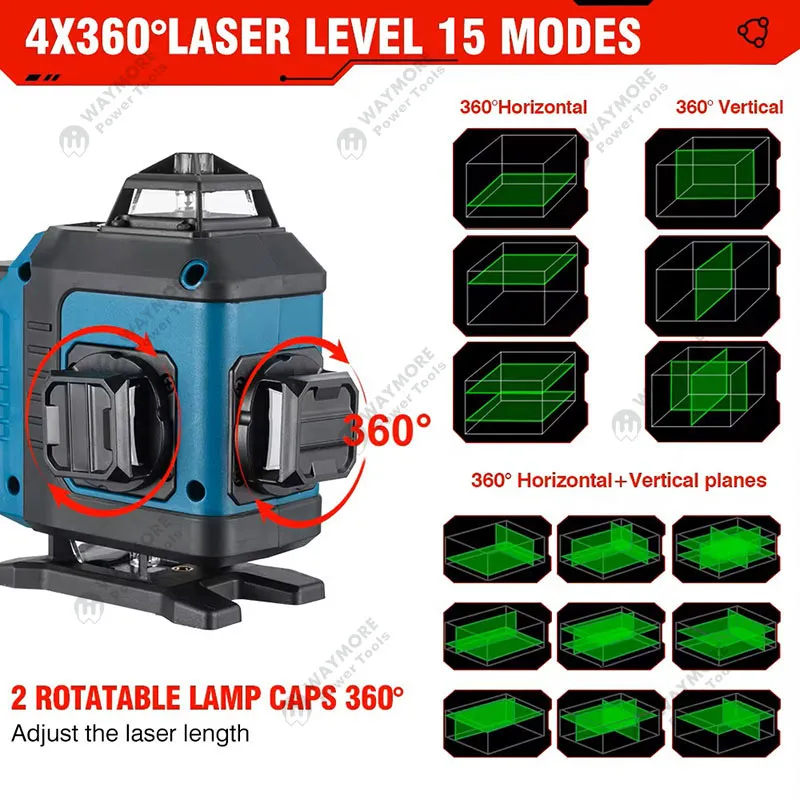16 lines laser level