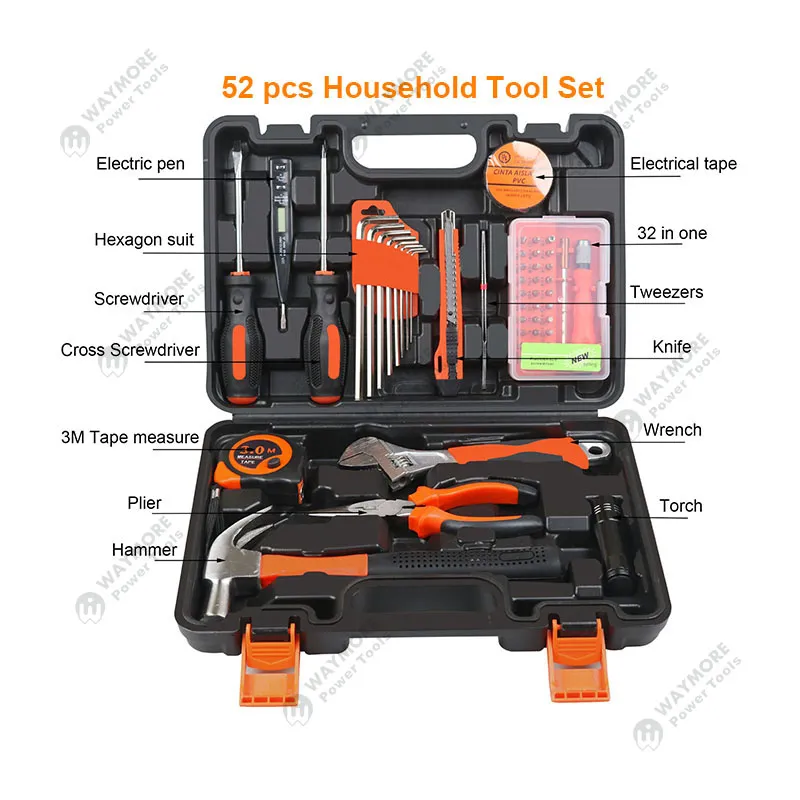 52 Pieces Tools Set